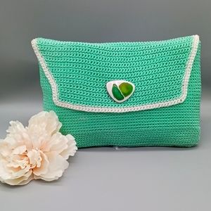 ENVELOPE CROCHET CLUTCH 🥰 HANDMADE